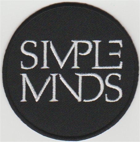 Simple Minds Applikation zum Aufbügeln