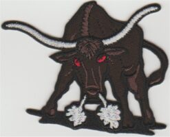 Stier Bull stoffen opstrijk patch