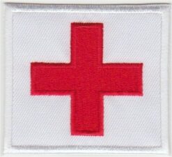 Croix Rouge Applique Fer Sur Patch