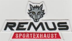 Remus Sport Exhaust Stoff-Aufnäher zum Aufbügeln