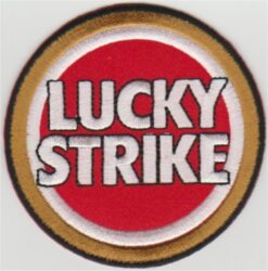 Lucky Strike Applikation zum Aufbügeln