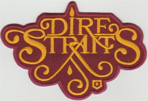 Dire Straits stoffen opstrijk patch