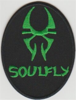 Soulfly Applikation zum Aufbügeln