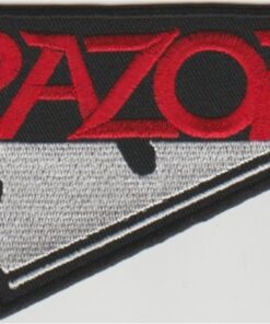 Razor stoffen opstrijk patch