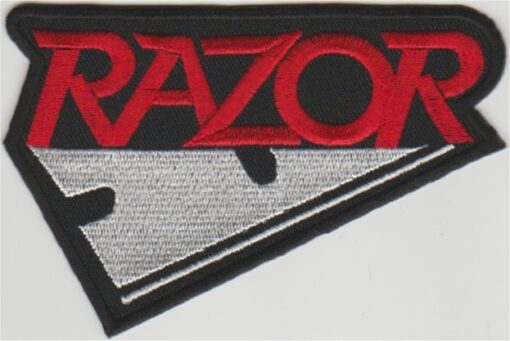 Razor stoffen opstrijk patch