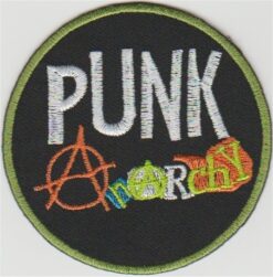 Punk Anarchy Applikation zum Aufbügeln