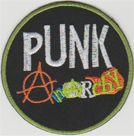 Punk Anarchy stoffen opstrijk patch