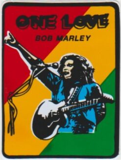 Aufkleber „One Love“ von Bob Marley