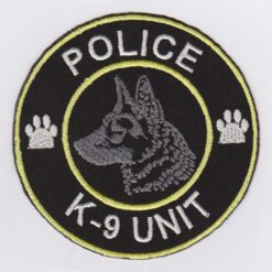 K9 Police chien unité applique fer sur patch