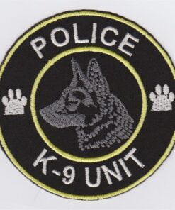 K9 Police chien unité applique fer sur patch