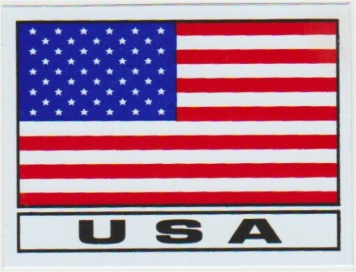 USA vlag sticker