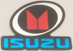 Autocollant métallique Isuzu