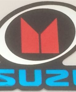 Isuzu metallic sticker