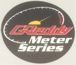 Autocollant chromé Greddy Meter Series