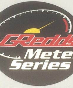 Autocollant chromé Greddy Meter Series