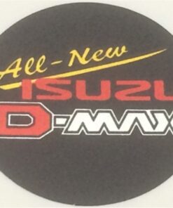 Isuzu metallic sticker