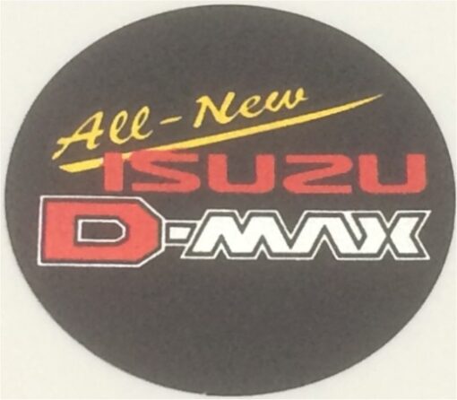 Isuzu metallic sticker