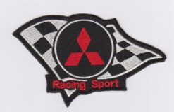 Mitsubishi Racing Sport stoffen Opstrijk patch