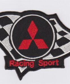 Mitsubishi Racing Sport stoffen Opstrijk patch