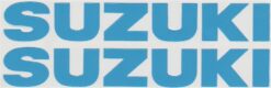 Ensemble d'autocollants de lettre mobiles Suzuki