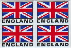 Union Jack (Engelse vlag) stickervel