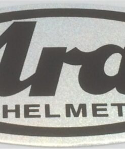 Arai Helmet chrome sticker