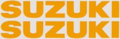 Suzuki losse letters sticker set