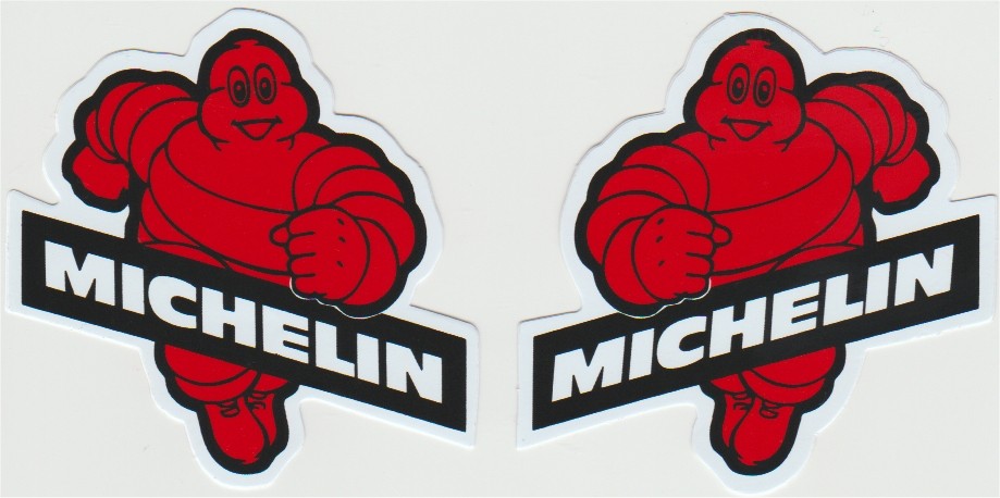 Michelin sticker set