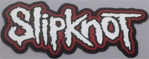 Slipknot chrome sticker