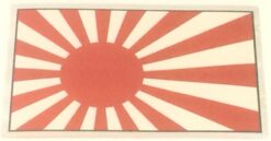 Japanse Kamikaze vlag sticker