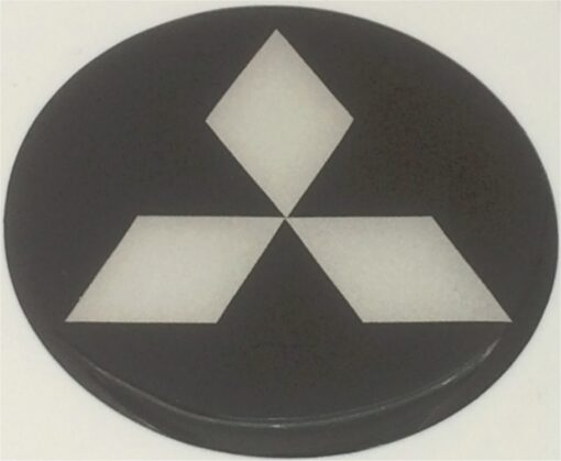 Mitsubishi 3D doming sticker