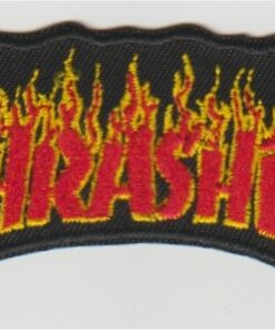 Thrasher stoffen opstrijk patch