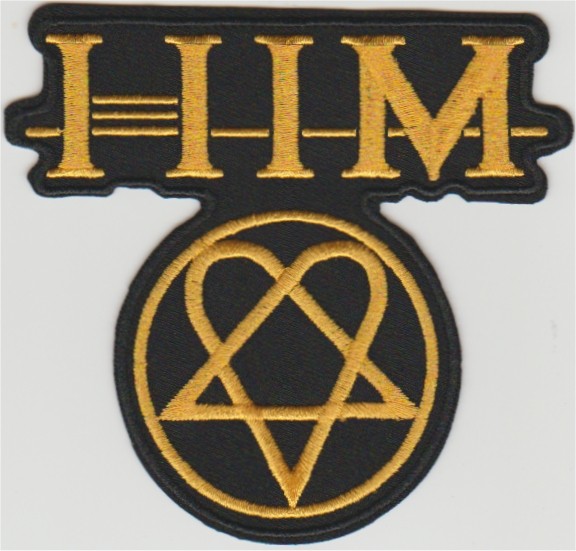 HIM stoffen opstrijk patch