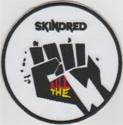 Skindred stoffen opstrijk patch