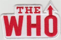 The Who stoffen opstrijk patch