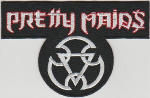 Pretty Maids stoffen opstrijk patch