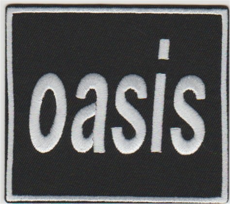 Aufnäher aus Oasis-Stoff zum Aufbügeln