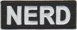 NERD stoffen opstrijk patch