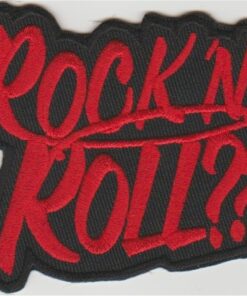 Rock'n'Roll stoffen opstrijk patch