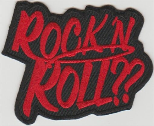 Rock'n'Roll stoffen opstrijk patch