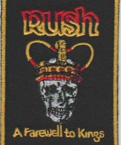 Rush A Farewell to Kings stoffen opstrijk patch