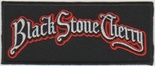 Black Stone Cherry Applique Iron On Patch