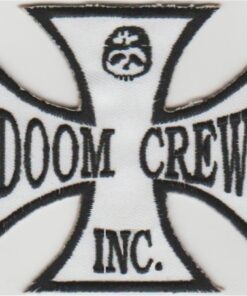 Applikation zum Aufbügeln von Doom Crew Inc