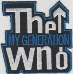 The Who My Generation stoffen opstrijk patch