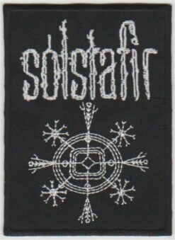 Aufnäher aus Sólstafir-Stoff zum Aufbügeln