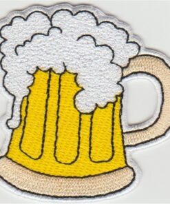 Bier stoffen opstrijk patch