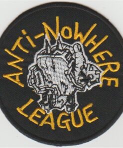 Anti-Nowhere League stoffen opstrijk patch