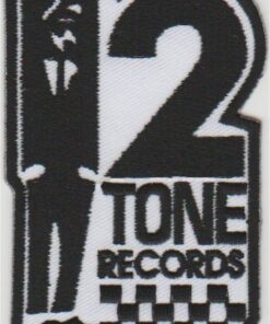 2 Tone Records Stoffaufnäher zum Aufbügeln