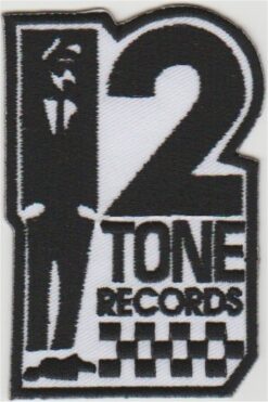 2 Tone Records stoffen opstrijk patch