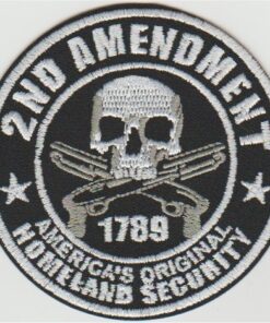 Second Amendment stoffen opstrijk patch